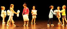 Baby danse au gala de danse classique le 1er juin 2025