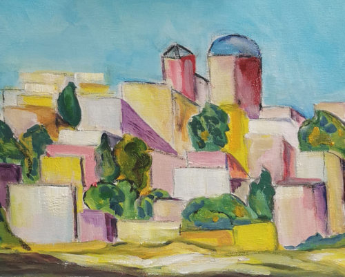 Atelier peinture &agrave; l'huile
